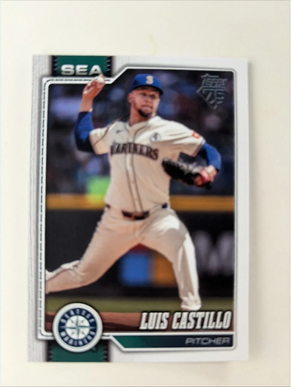 Luis Castillo Seattle Mariners Topps 2025 Series Two #507